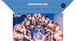 Desktop Screenshot of kingsofpong.com